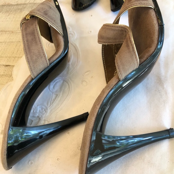 VINTAGE OPEN TOE SANDALS - Picture 10 of 14